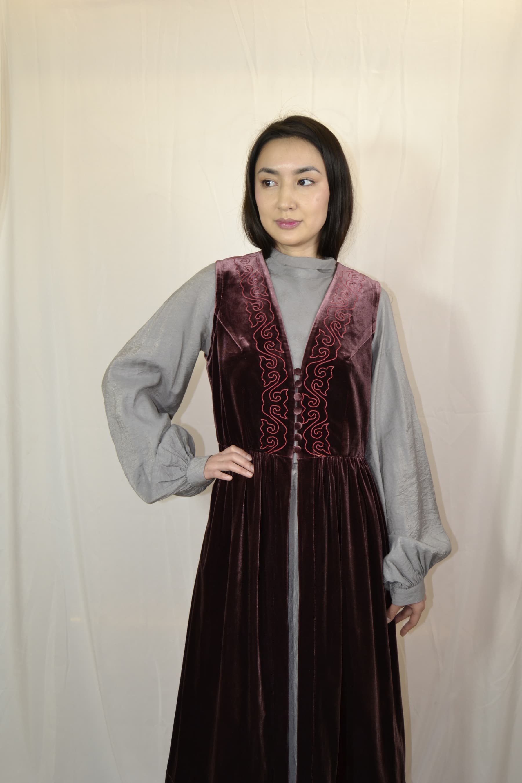 Аруларға арналған қамзол maral бордовый DALA